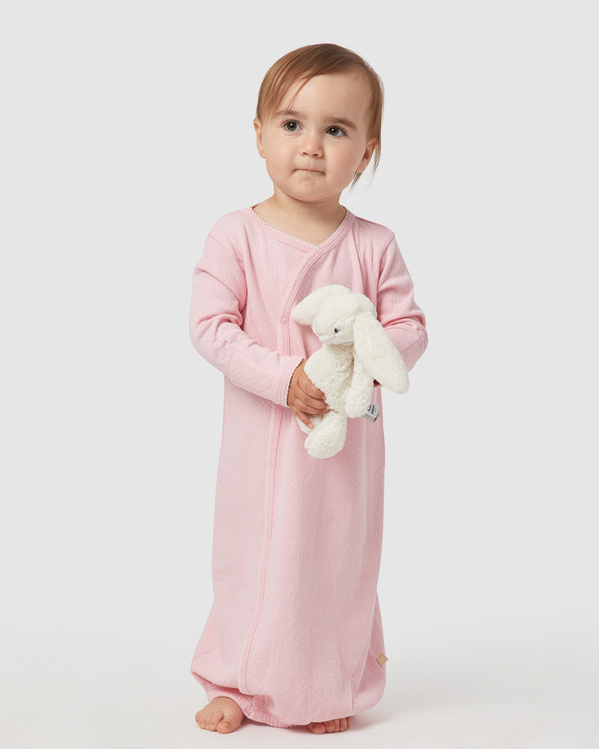 Zoe Night Gown in Candy Pink By Morgan Lane