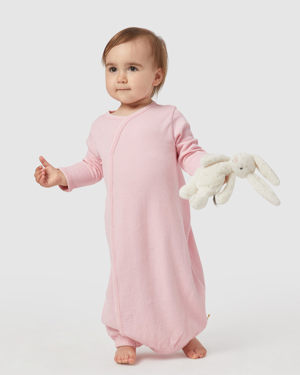 Zoe Night Gown in Candy Pink By Morgan Lane